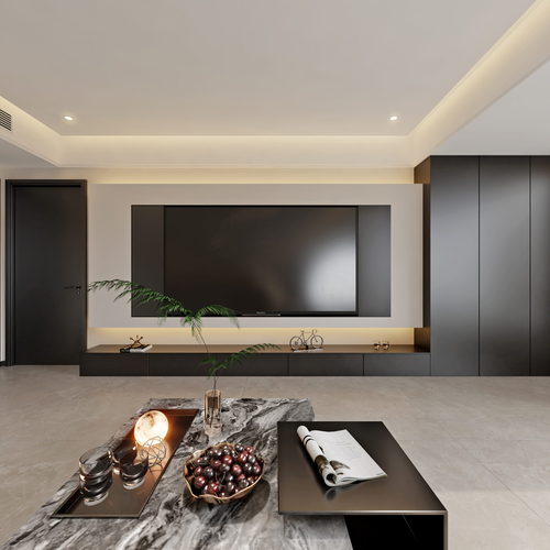 Modern A Living Room-ID:222311083
