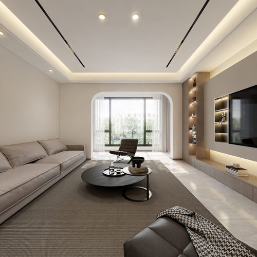 Modern A Living Room-ID:188920546