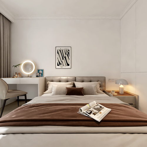 French Style Bedroom-ID:678339052