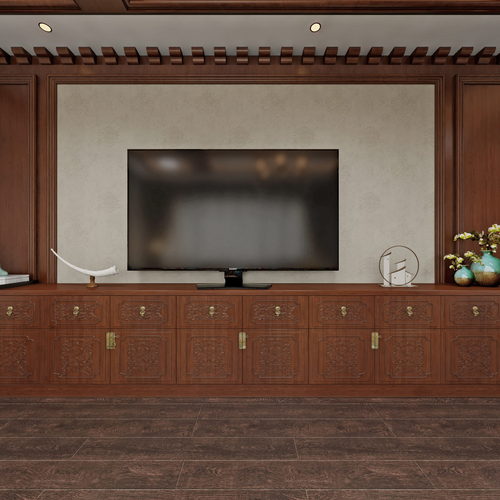 New Chinese Style TV Cabinet-ID:796634911