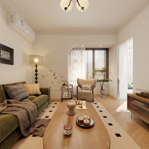 Modern A Living Room-ID:229623085