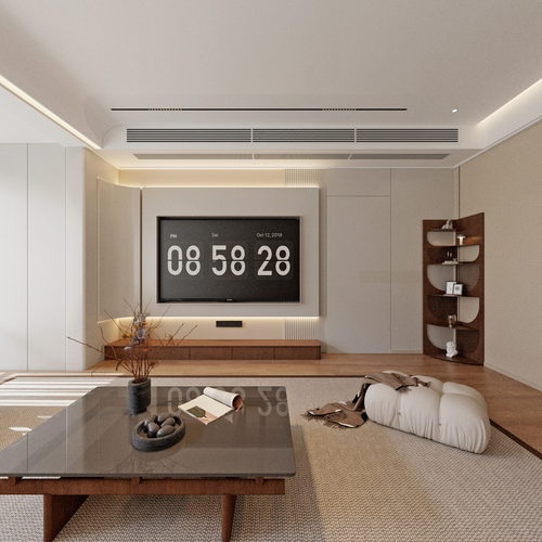 Modern A Living Room-ID:890155085
