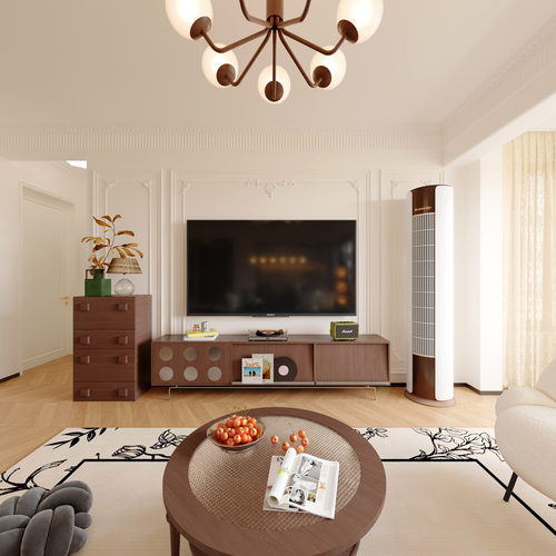 Modern A Living Room-ID:741619116