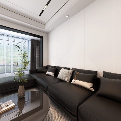 Modern A Living Room-ID:526297099