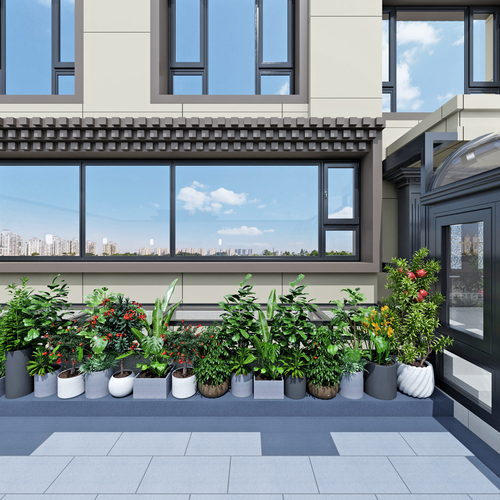 Chinese Style Terrace-ID:198079114