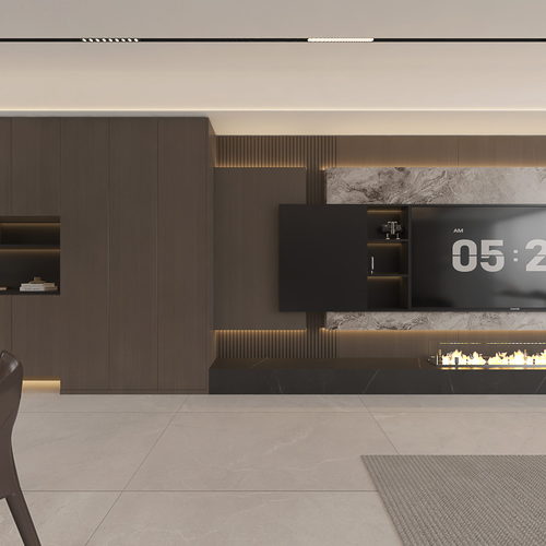 Modern A Living Room-ID:160224913