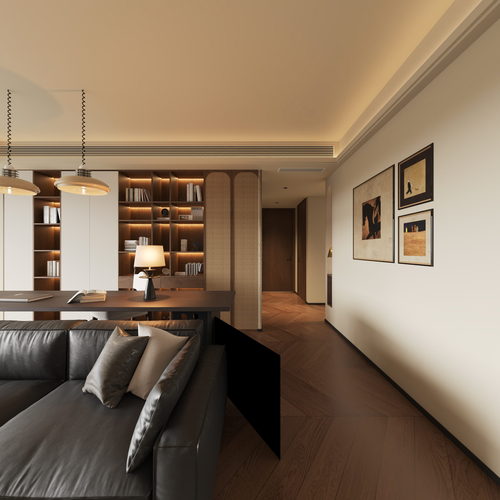 Modern A Living Room-ID:636497028
