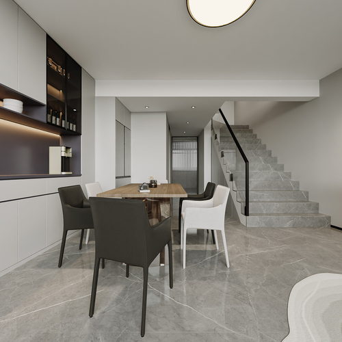 Modern A Living Room-ID:224599885