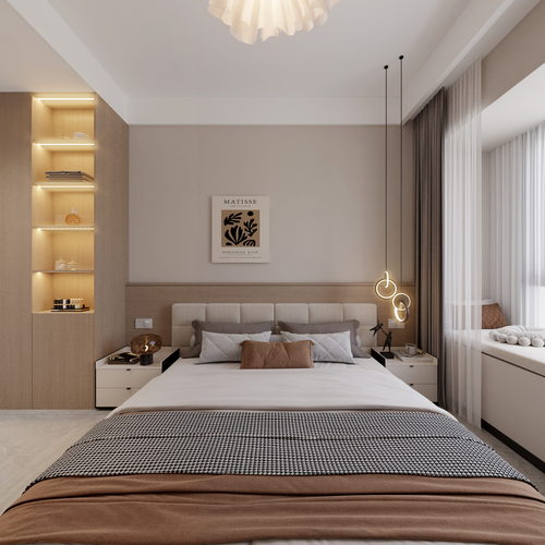 Modern Bedroom-ID:558401115