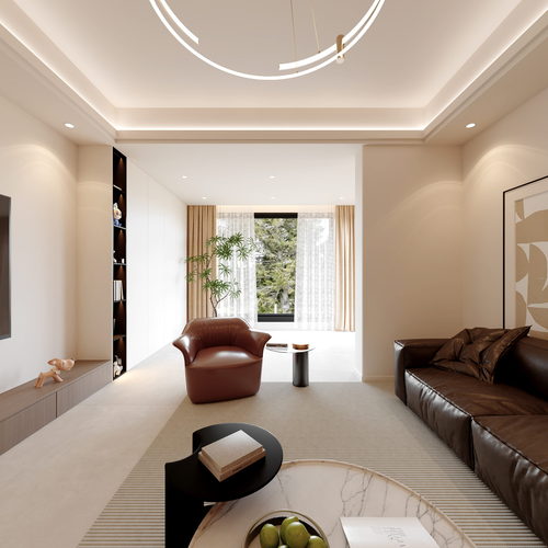 Modern A Living Room-ID:628860955