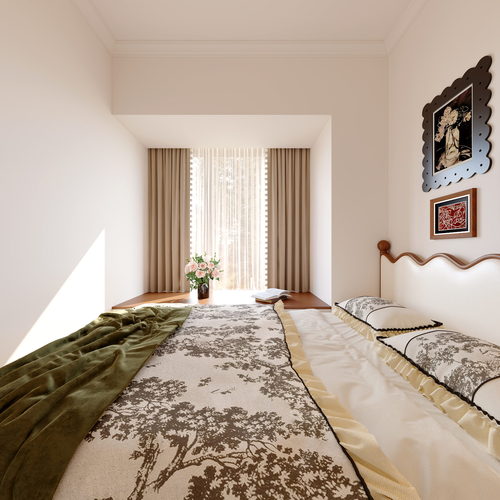 French Style Bedroom-ID:652343034
