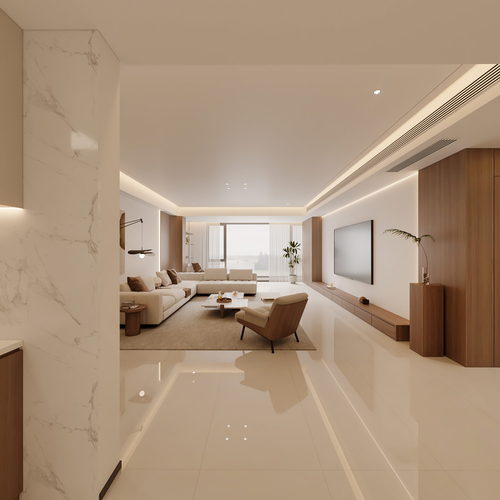Modern A Living Room-ID:123545895