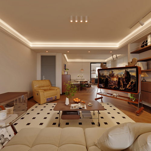 Modern A Living Room-ID:303592929