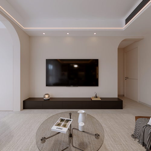 Modern A Living Room-ID:312822103