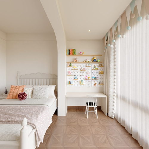 French Style Girl's Room Daughter's Room-ID:427583938