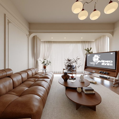 French Style A Living Room-ID:139818919