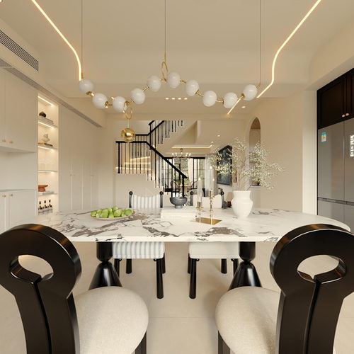 French Style Dining Room-ID:395195013