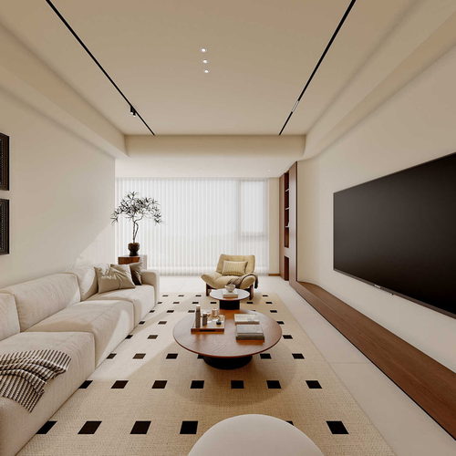 Modern A Living Room-ID:100653895
