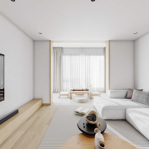 Modern A Living Room-ID:952892075