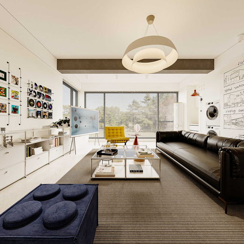 Modern A Living Room-ID:527321101