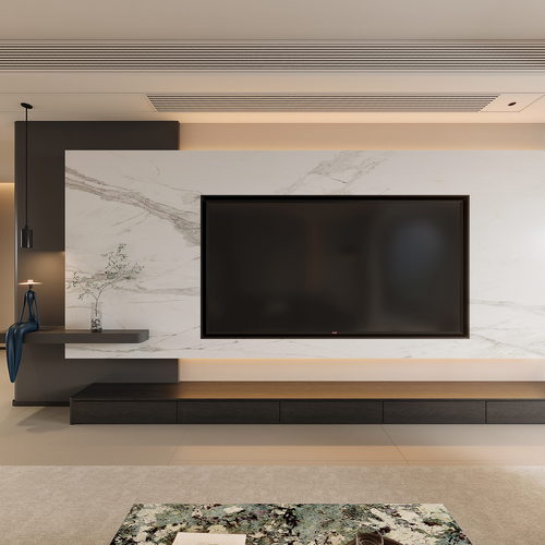 Modern A Living Room-ID:655872111