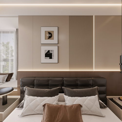 Modern Bedroom-ID:765857931