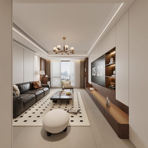 Modern A Living Room-ID:226318857