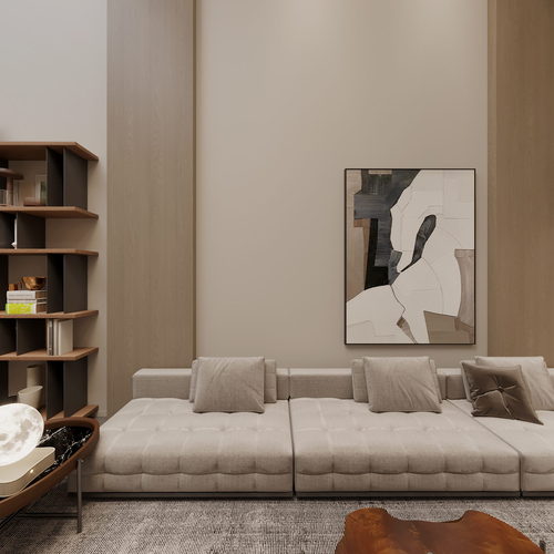 Modern A Living Room-ID:421713117
