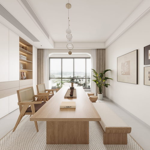 Modern A Living Room-ID:257524973