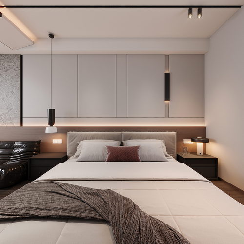 Modern Bedroom-ID:527589085