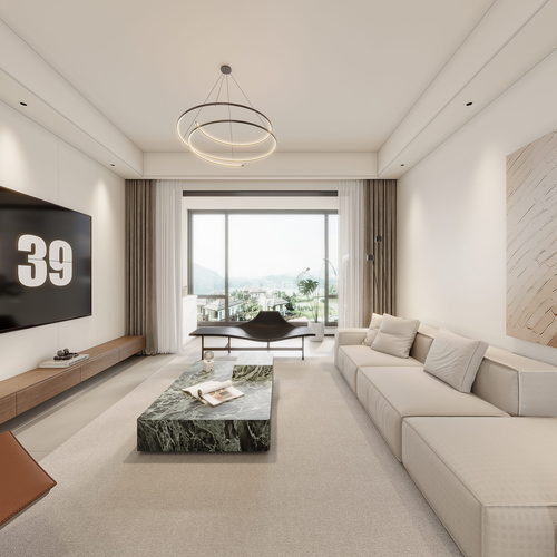 Modern A Living Room-ID:101120597