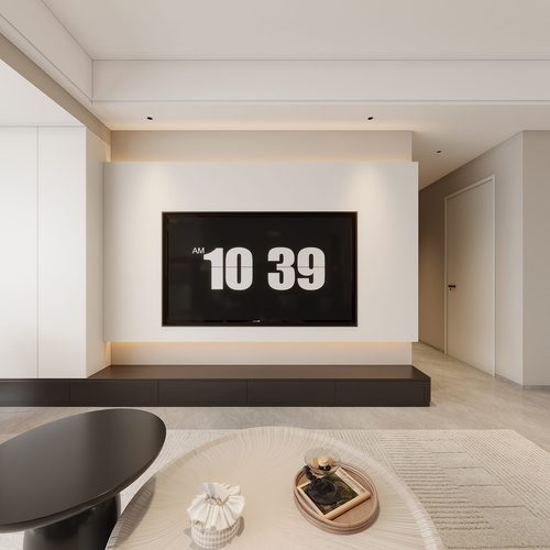 Modern A Living Room-ID:343434103