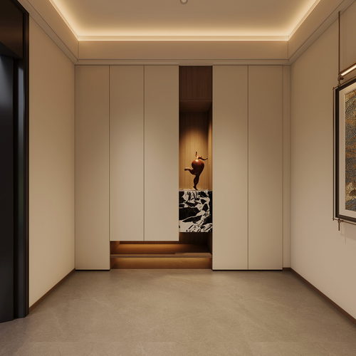 Modern Office Elevator Hall-ID:927030096