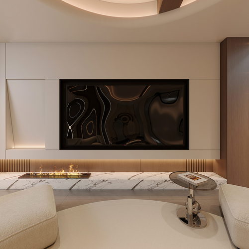 Modern A Living Room-ID:582178121