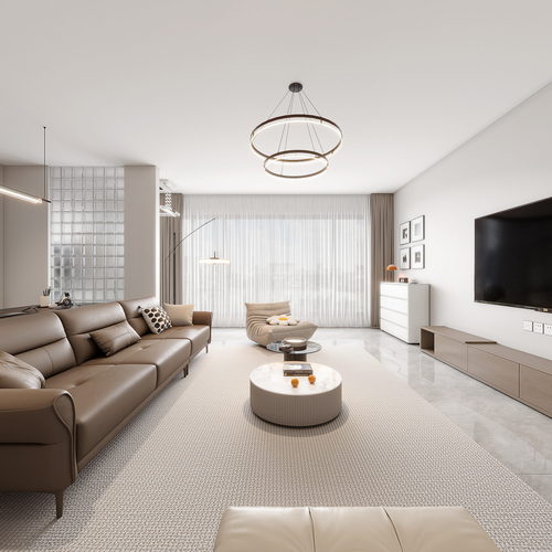 Modern A Living Room-ID:431363112