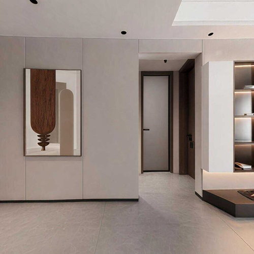 Modern A Living Room-ID:984100101