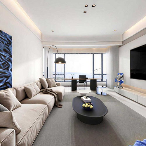 Modern A Living Room-ID:828299059