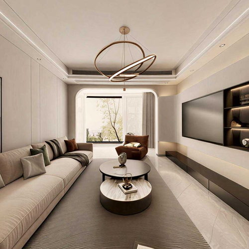 Modern A Living Room-ID:471844915