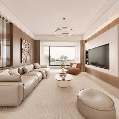 Modern A Living Room-ID:181441072
