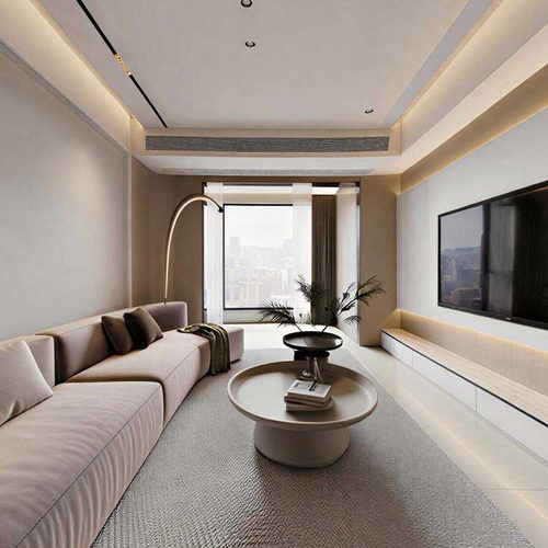 Modern A Living Room-ID:402256011