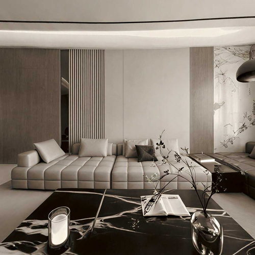 Modern A Living Room-ID:947691928