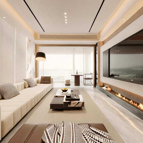 Modern A Living Room-ID:711184022