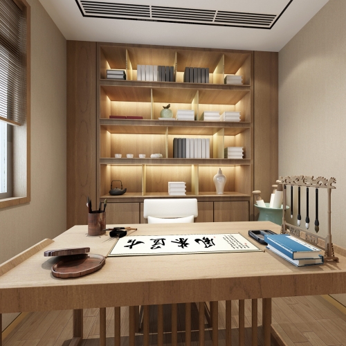 New Chinese Style Study Space-ID:550972183