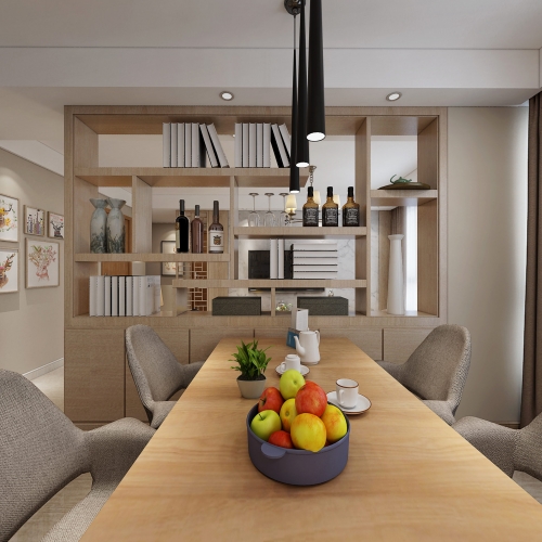 Nordic Style Dining Room-ID:983722864