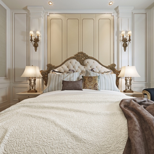 European Style Bedroom-ID:122192846