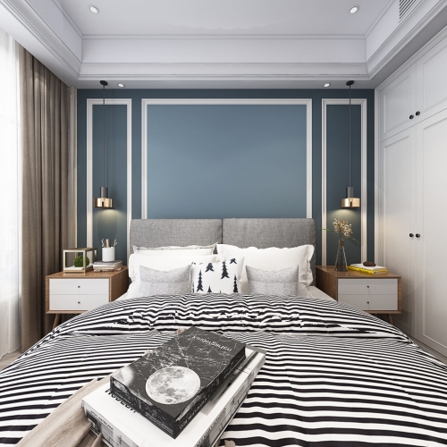 Nordic Style Bedroom-ID:395341375
