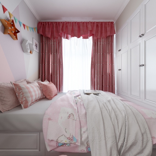 Nordic Style Girl's Room Daughter's Room-ID:132954997