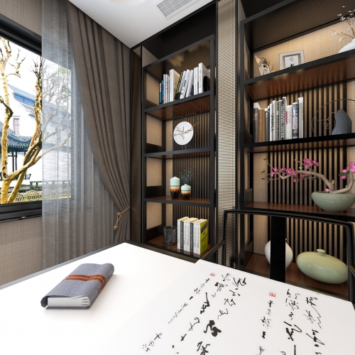 New Chinese Style Study Space-ID:418873818