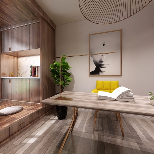 New Chinese Style Study Space-ID:877631549