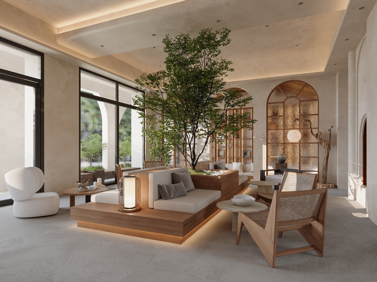 现代民宿会客休息区-2659951